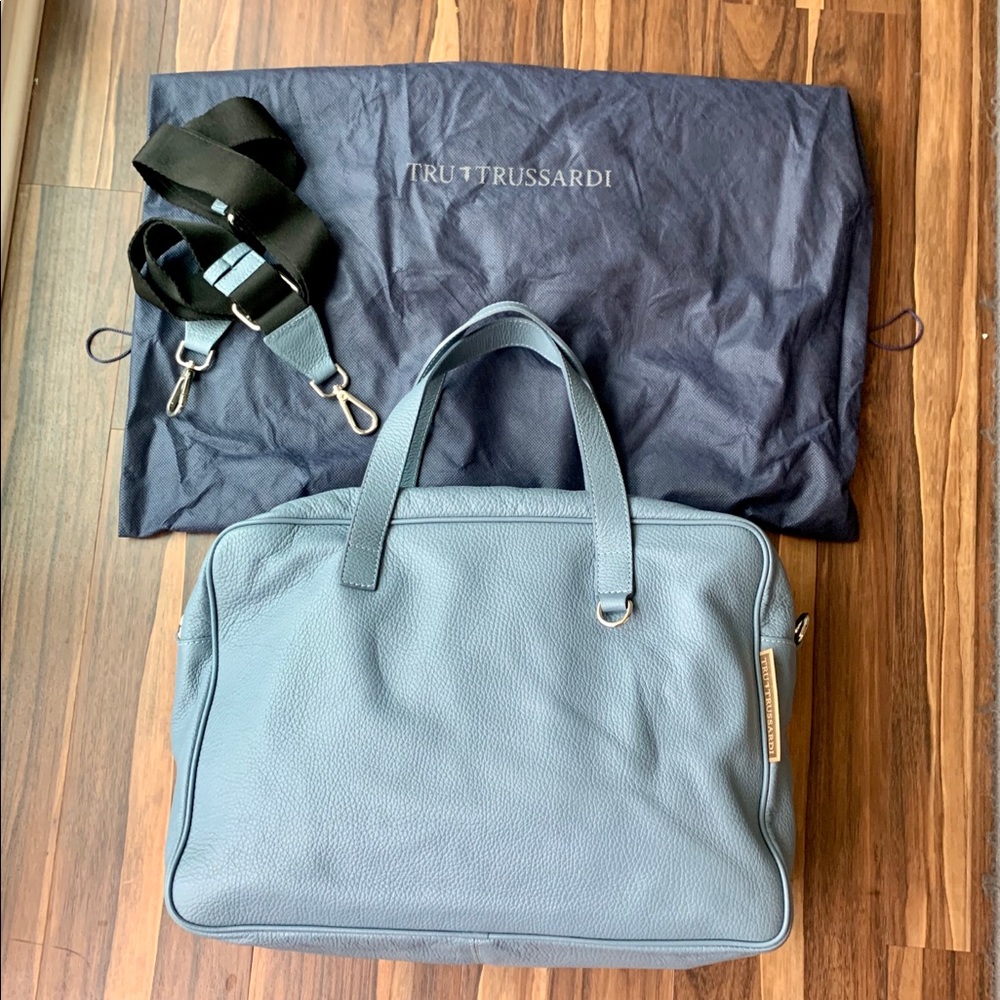 🔐 NEW Trussardi Handbag & crossbody strap option